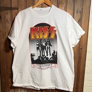 KISS Graphic White T-Shirt